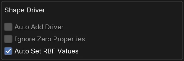 The Auto Set RBF Values option of the Tool Preferences.